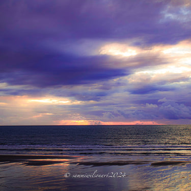 Fairbourne Beach - Mounted Print