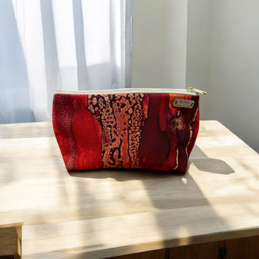 Washbag -  Red & Orange